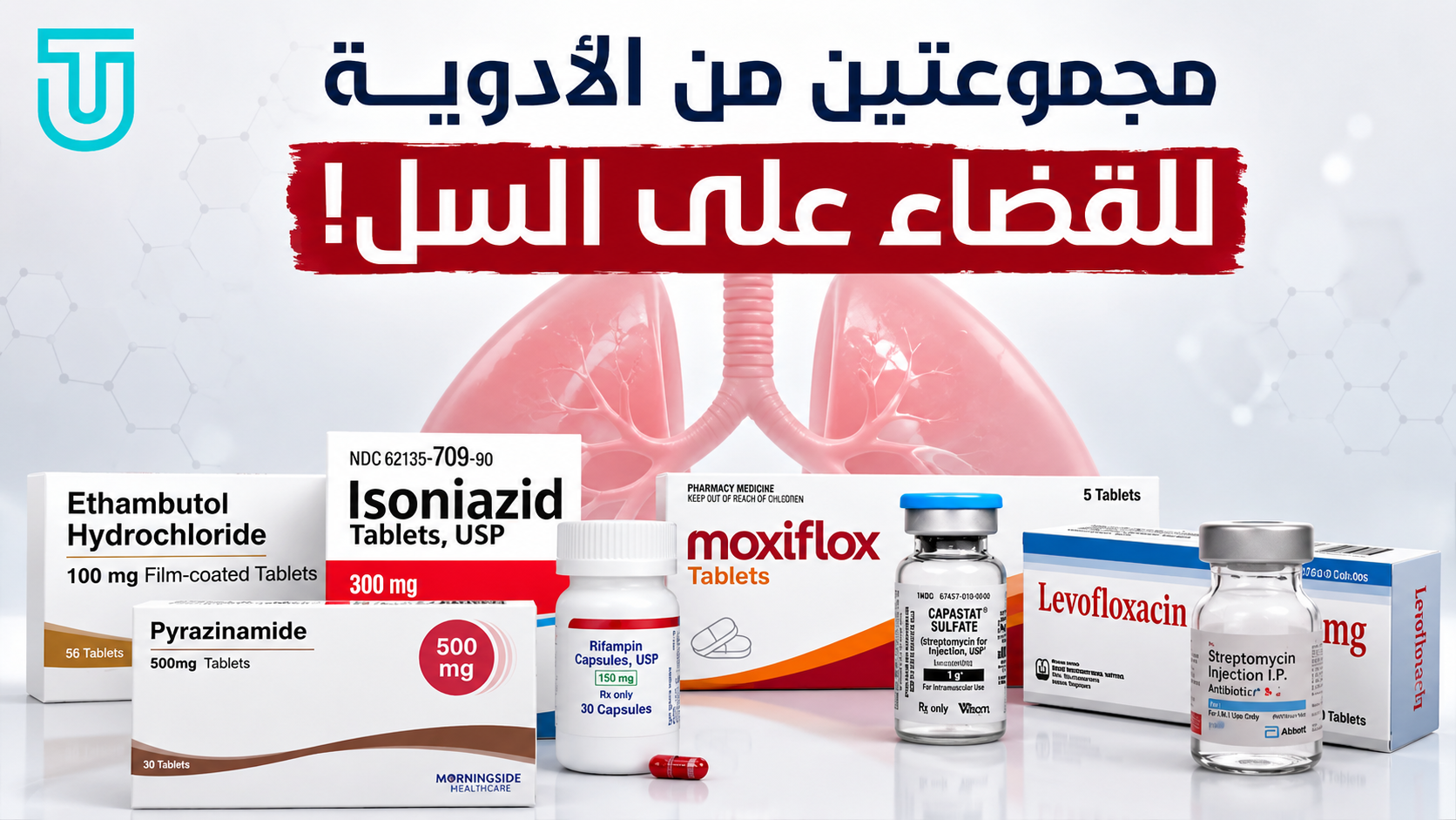 أدوية علاج السل (Tuberculosis): دليل مبسط للخط العلاجي الأول والثاني